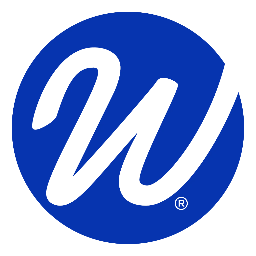 window world footer logo with transparent background